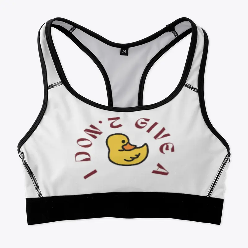 funny t-shirt i don't give a duck