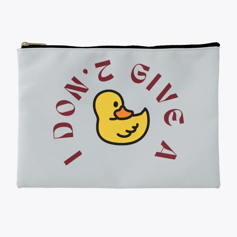 funny t-shirt i don't give a duck